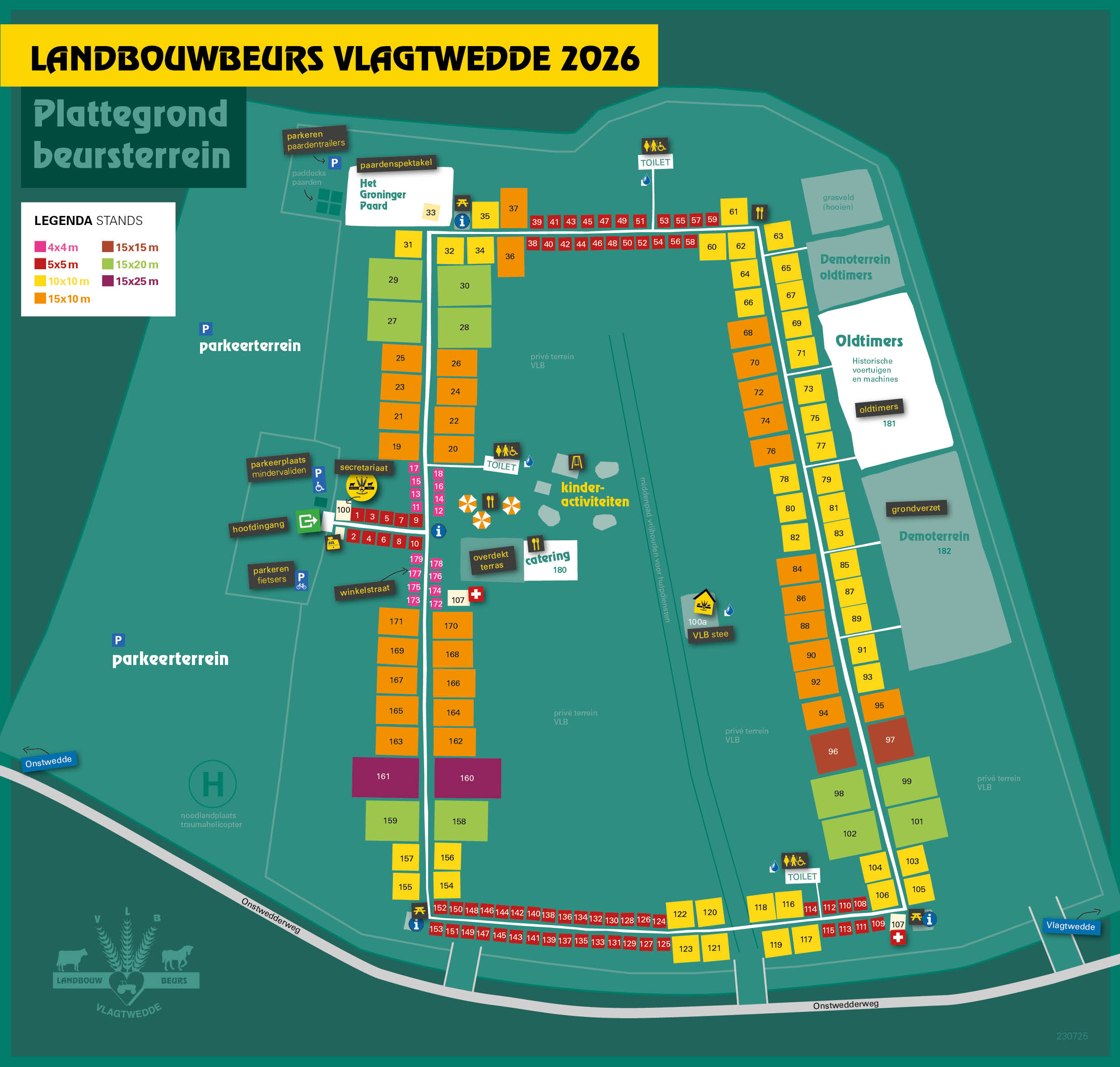 Plattegrond VLB 2026