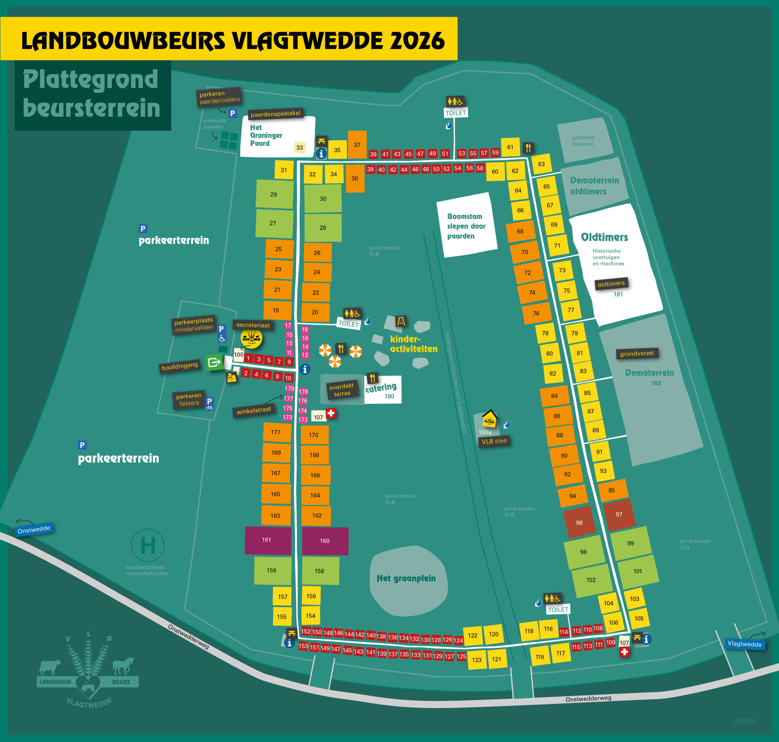 Plattegrond VLB 2026